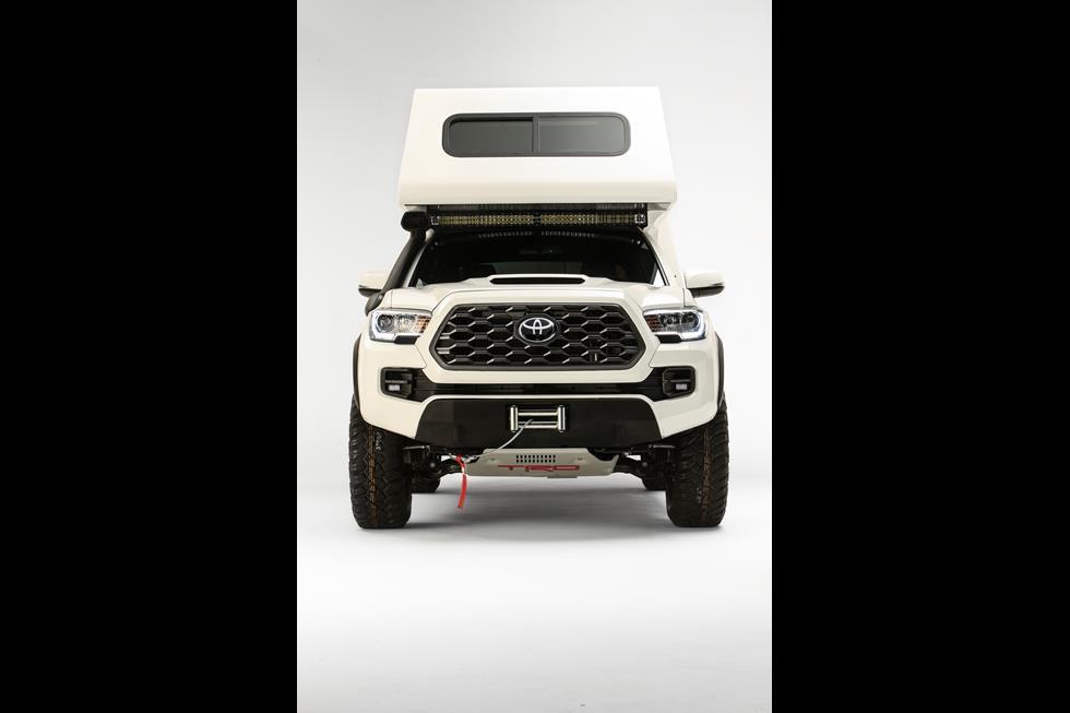 Toyota Unveils ‘Tacozilla’ Camper Overlanding Rig At 2021 SEMA